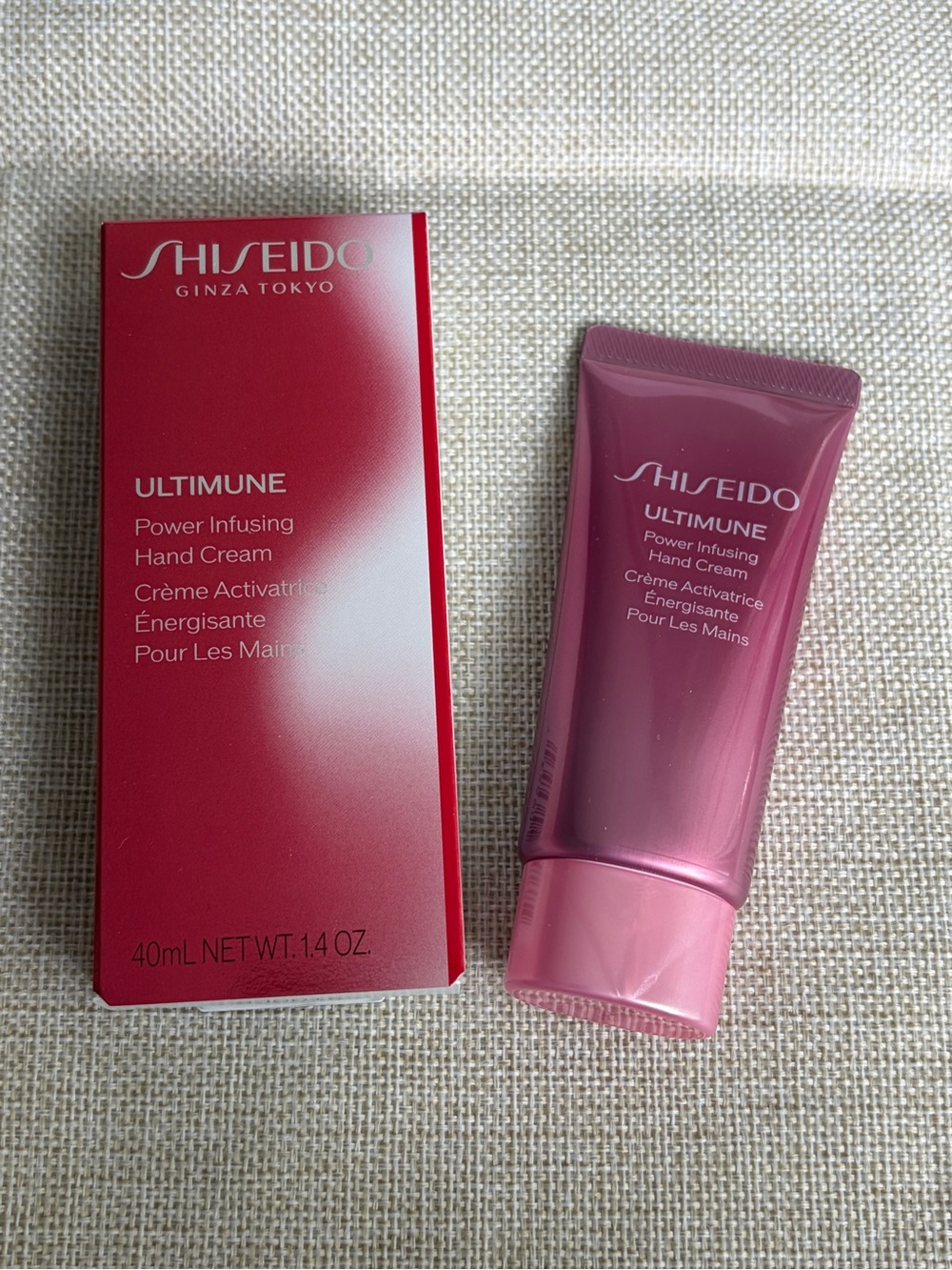 New Shiseido Ultimune Power Infusing Hand Cream — 40ml
